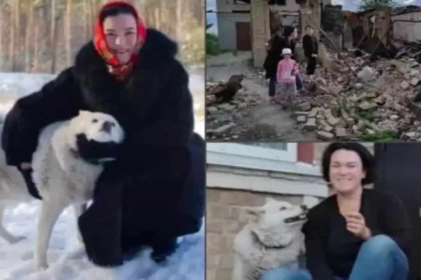 Ραγίζει καρδιές ιστορία από την Ουκρανία: Επέστρεψαν στην έρημη πόλη τους και βρήκαν το σκυλί τους να τους περιμένει!