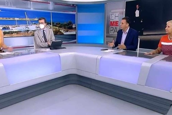 «Σφάχτηκαν» στον «αέρα» Καραμέρος και Πορτοσάλτε: «Εδώ δεν ντρέπομαι να μιλάω μαζί σου-Είσαι συμμέτοχος στα γκαζάκια»!