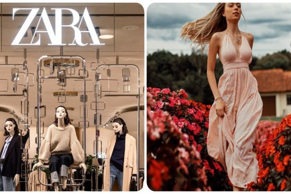 Έχει γίνει χαμός στα Zara: Το απίθανο μπλε φόρεμα που κοστίζει λιγότερο από 10 €