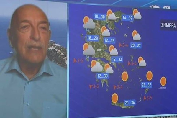 Απίστευτη θερμοκρασία στην χώρα για...: Καμπανάκι από τον Τάσο Αρνιακό!