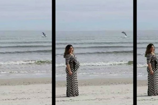 Του «κόπηκαν τα πόδια»: Άνδρας φωτογραφίζει την έγκυο γυναίκα του, όταν ξαφνικά παρατηρεί μια απίστευτη λεπτομέρεια!