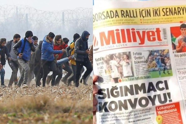 Ελληνοτουρκικά: «Βόμβα» από τη Milliyet - Ετοιμάζεται προσφυγικό κύμα με τον Ερντογάν να στέλνει 70.000 άτομα στην Ελλάδα (video)