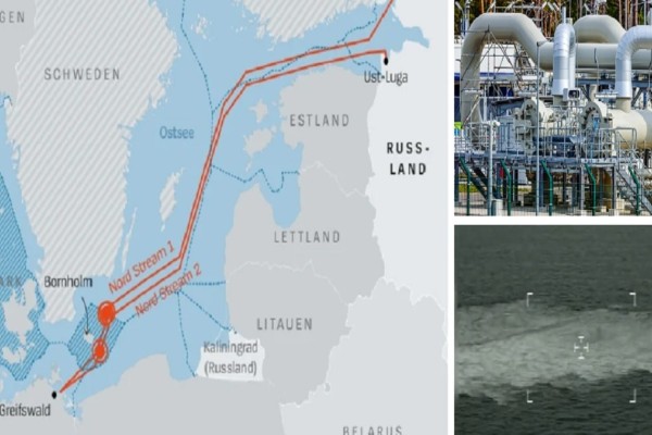 Διαρροή φυσικού αερίου στους αγωγούς Nord Stream: Τα σενάρια που οδηγούν σε δολιοφθορά - Πόσο επικίνδυνες είναι οι διαρροές στη Βαλτική (Video)