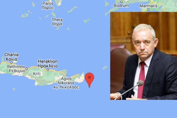 Σεισμός 5,2 βαθμών στην Κρήτη: Σε πανικό ο Ευθύμιος Λέκκας - «Ίδιο επίκεντρο με εκείνο του Οκτωβρίου»