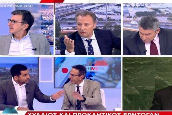 Κόλαση στον αέρα του ΣΚΑΪ με Πορτοσάλτε - Παπαπαναγιώτου - Κλαυδιανό: «Πετάγονται και οι δύο σαν να μην πω τι» (video)