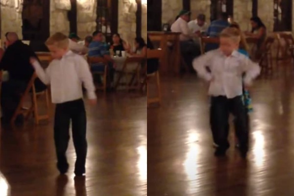 6χρονος πιτσιρίκος χορεύει βαρύ ζεϊμπέκικο σε γάμο και κλέβει την παράσταση από γαμπρό και νύφη (video)