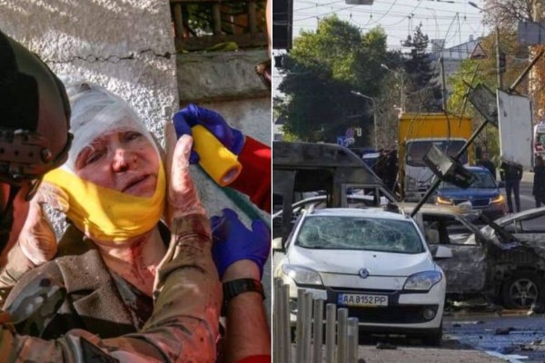Πόλεμος στην Ουκρανία: Μαζικό χτύπημα στο Κίεβο και πολλές άλλες πόλεις – Έριξαν 75 πυραύλους, ανατίναξαν γέφυρα