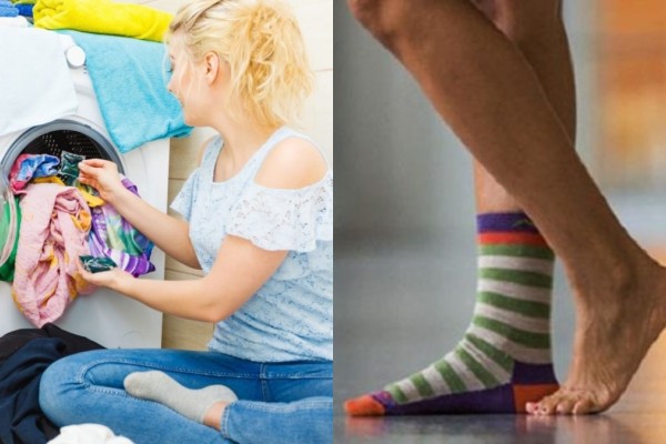 Εξαφάνιση κάλτσας! Τα δύο έξυπνα tips για να μην χάσετε ποτέ ξανά κάλτσα στο πλυντήριο!