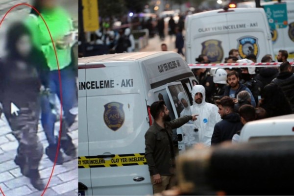 Κωνσταντινούπολη: Συνελήφθη η «γυναίκα με τα μαύρα» που πιστεύεται πως άφησε τη βόμβα - Το PKK κατηγορεί η Τουρκία (Video)