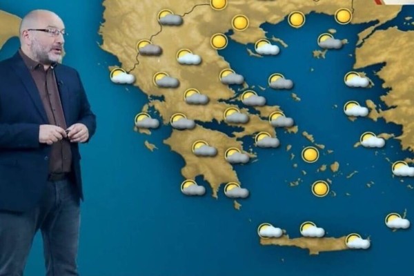 Το «μπλε» των βροχών του χάρτη του Σάκη Αρναούτογλου καλύπτει τη χώρα - Πότε θα ενταθούν τα φαινόμενα