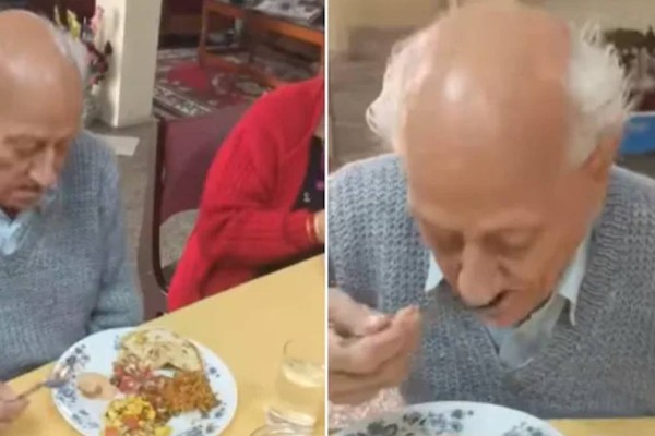 90χρονος παππούς τρώει κατά λάθος λαδομπογιά αντί για γιαούρτι - Μόλις δείτε τι συνέβη μετά θα... σοκαριστείτε (Photos)
