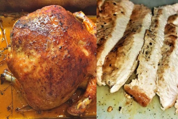 Ζουμερό κοτόπουλο: 4 απλά βήματα για να πετύχετε ένα υπέροχα μαγειρεμένο στήθος