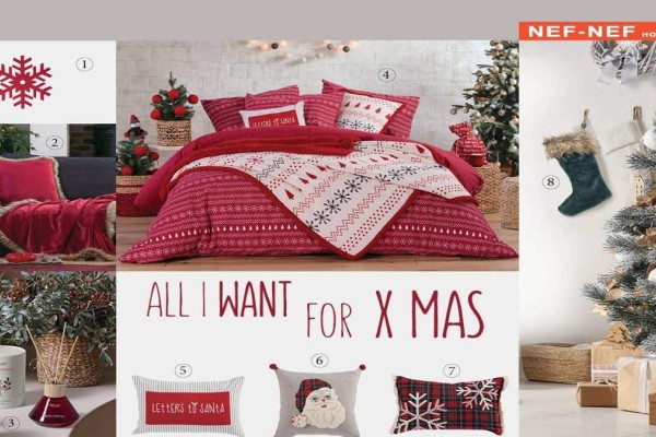 Όλα όσα θέλεις για τα Χριστούγεννα θα τα βρεις στη NEF-NEF Homeware