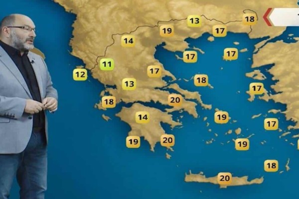 Επείγουσα προειδοποίηση από τον Σάκη Αρναούτογλου: «Έρχεται ένα καιρικό σοκ - Στο τέλος της εβδομάδας θα...»