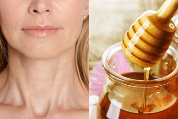 Λαιμός χωρίς ρυτίδες: 3 οικιακά κόλπα για άμεση και θαυματουργή θεραπεία με μέλι και άλλα σπιτικά υλικά