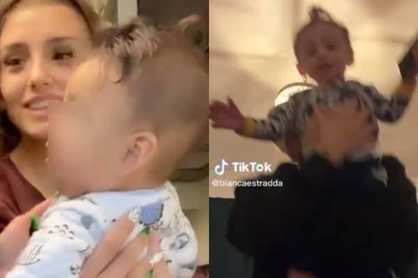 Πόζαρε με τον γιό της στο TikTok - Όταν μπήκε στο πλάνο η γιαγιά του μωρού πάθαμε σοκ