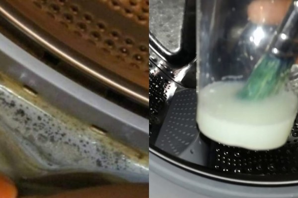 Μούχλα στο λάστιχο πλυντηρίου: Καθαρίστε το άμεσα και αποτελεσματικά με 2 υλικά 