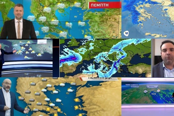 Καιρός σήμερα 19/1: Ξεκινά η... επέλαση του χειμώνα με καταιγίδες και χιόνια - 4ήμερος συναγερμός από Αρναούτογλου, Καλλιάνο, Αρνιακό, Σούζη και Μαρουσάκη