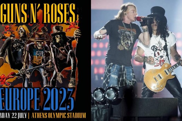 «Έσκασε» η βόμβα του καλοκαιριού 2023: Οι Guns N’ Roses έρχονται στην Αθήνα - Η μεγάλη συναυλία στο ΟΑΚΑ και τα εισιτήρια