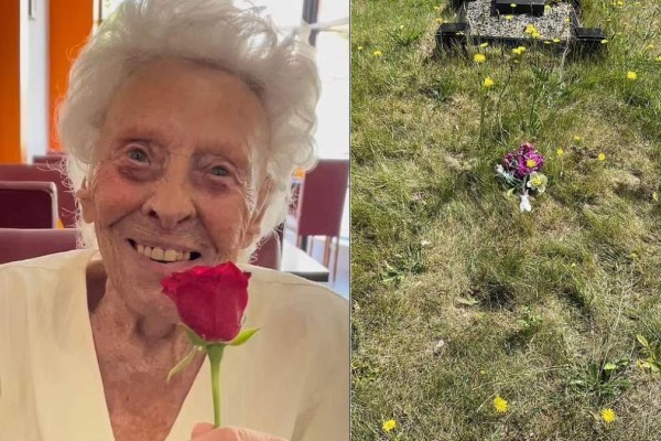 Γιαγιά 102 ετών ανακάλυψε τον πρόχειρο τάφο του νεκρού της μωρού 76 χρόνια μετά - Η συγκινητική της αντίδραση