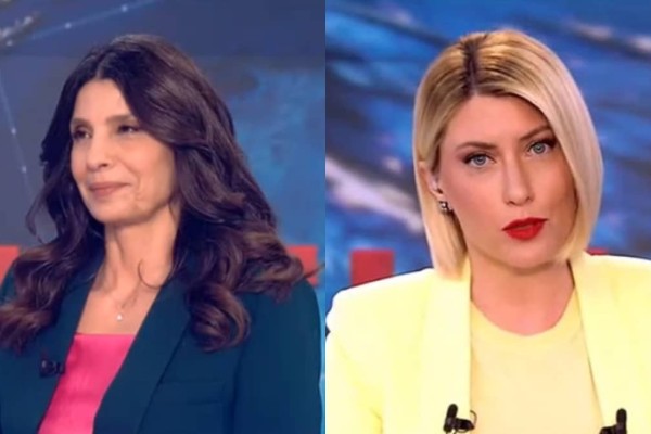 Η τηλεοπτική συνάντηση Σίας Κοσιώνη και Πόπης Τσαπανίδου και η ατάκα της παρουσιάστριας στην έναρξη της συζήτησής τους (video)