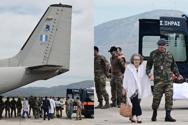 Έφτασαν στην Ελευσίνα οι Έλληνες που απεγκλωβίστηκαν από το Σουδάν - Οι πρώτες εικόνες της διάσωσης (video)