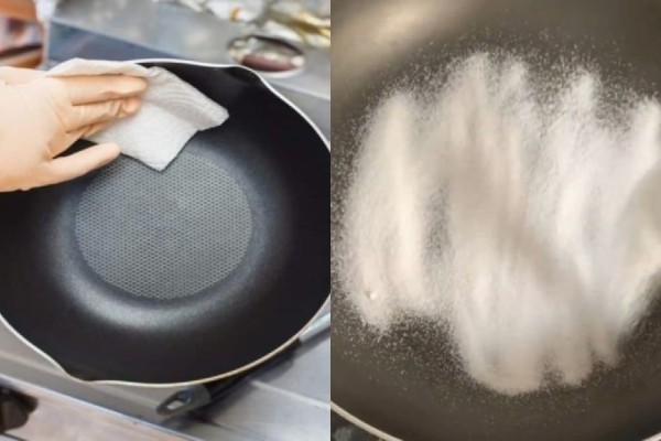 Κεραμικό τηγάνι: Η μαγειρική σόδα και 2 ακόμη πανέξυπνα κόλπα για να το καθαρίσετε αποτελεσματικά