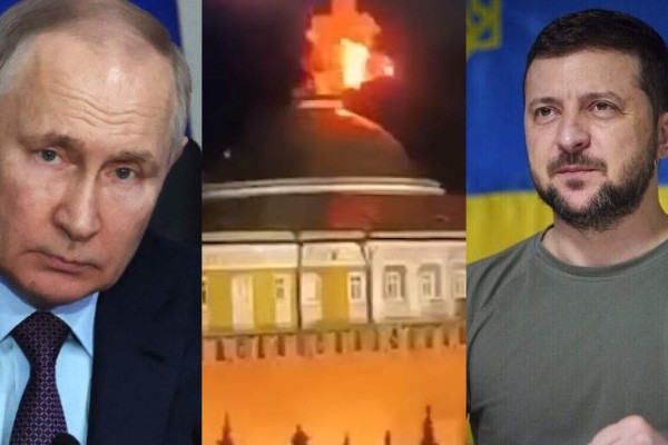 Πόλεμος στην Ουκρανία: Παγκόσμιος συναγερμός για τα drones στο Κρεμλίνο - «Βεντέτα» Πούτιν-Ζελένσκι, προβοκάτσια και αναπάντητα ερωτήματα (video)