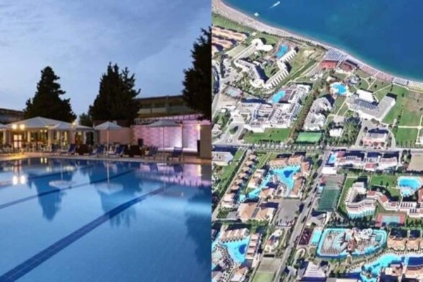 Πολυτελείς πισίνες, χλιδάτο εσωτερικό: Το χωριό της Ελλάδας που αντί για σπίτια έχει μόνο δημοφιλή ξενοδοχεία