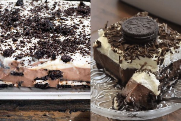 Γλυκό ψυγείου του «ονείρου»: Σοκολατένιο μπισκοτογλυκό με γεμιστά μπισκότα έτοιμο σε 15'