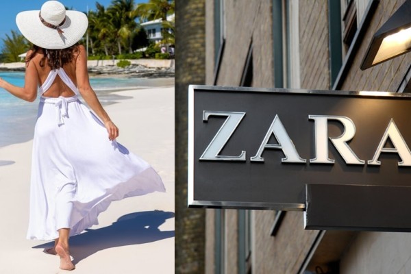 Αέρινο και στυλάτο: Το all day φόρεμα από τα ZARA που θα γίνει το αγαπημένο σου outfit αυτό το καλοκαίρι και κοστίζει μόνο 39,95 ευρώ
