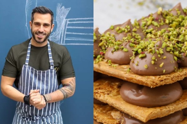Μιλφέιγ σοκολάτας: Αγαπημένο, τραγανό γλυκό ψυγείου από τον Γιώργο Τσούλη έτοιμο σε 15'