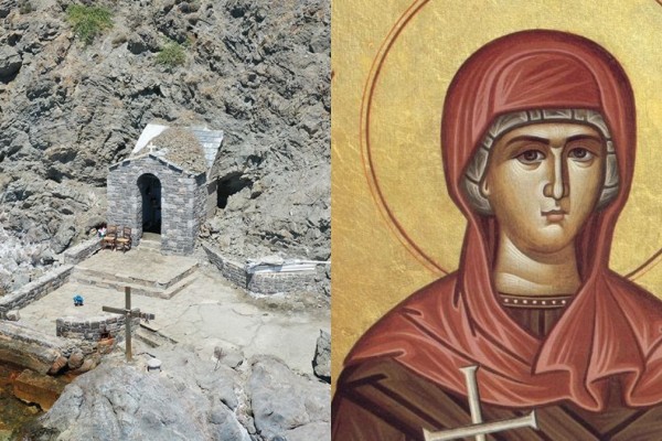 Αγία Μαρκέλλα: Το γραφικό εκκλησάκι της Χίου με τον βράχο που ματώνει κάθε χρόνο στην γιορτή της