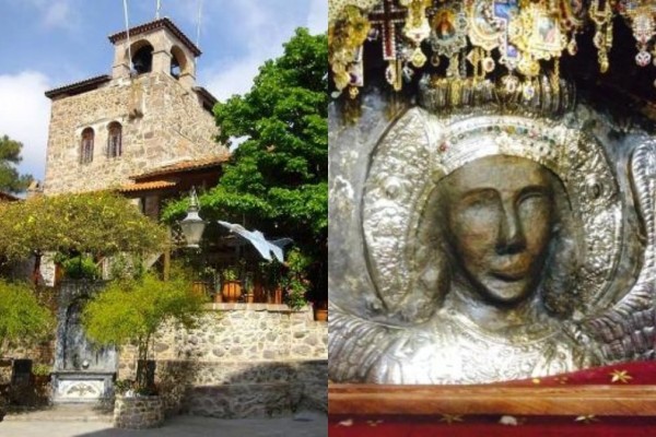 Αρχάγγελος Μιχαήλ Μανταμάδου: Το εκκλησάκι της Μυτιλήνης με την θαυματουργή εικόνα από χώμα και αίμα που έρχονται να προσκυνήσουν από τα πέρατα του κόσμου