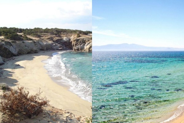 «Όαση» για τις ημέρες του καύσωνα: Η παραλία κυκλαδίτικου νησιού με το ειδυλλιακό τοπίο και την φυσική σκίαση που δεν θα βρεις πουθενά