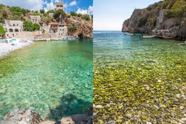 Ο κρυμμένος «θησαυρός» της Μάνης: Η παραλία με τα γαλαζοπράσινα νερά που σε κάνει να νιώθεις σεβασμό για το μεγαλείο της φύσης