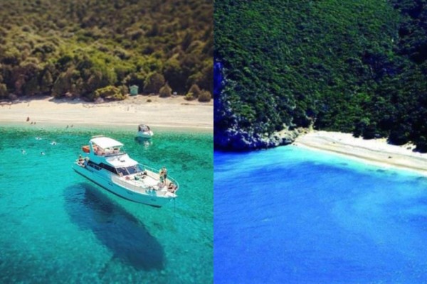 Γαλαζοπράσινα νερά και ψιλό βότσαλο: Η ωραιότερη «κρυμμένη» παραλία στην Ελλάδα που ελάχιστοι γνωρίζουν