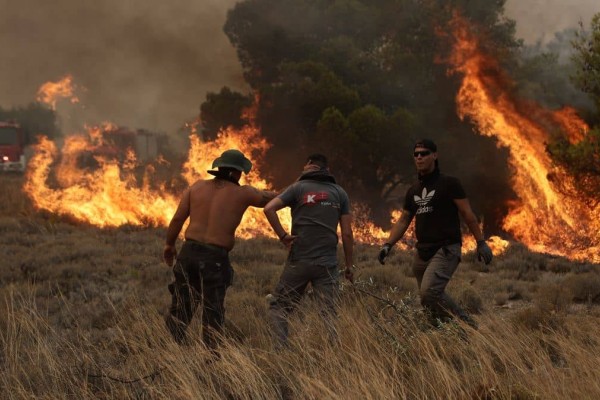 Πυρκαγιές: Νέο μήνυμα από το 112 για εκκένωση της Οινόης προς Ερυθρές – Μεγάλη «μάχη» με τις αναζωπυρώσεις ανάμεσα σε Μέγαρα και Μάνδρα – Η κατάσταση στα μέτωπα