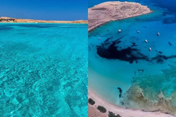 Ένας «θησαυρός» στις Κυκλάδες: Η παραλία με τα κρυστάλλινα γαλανά νερά που αποκαλείται «παράδεισος» του Αιγαίου 