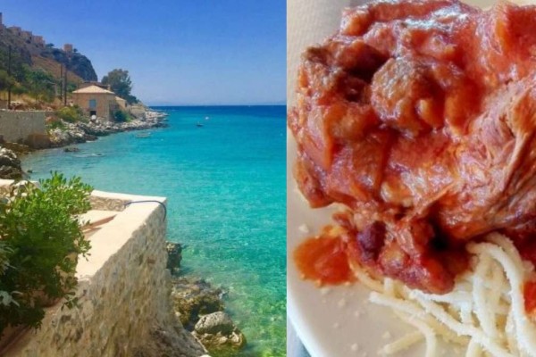Χωρίς καταστήματα, με ονειρικό φαγητό: Ο μαγευτικός, ελληνικός προορισμός που βουτάς απευθείας από τα βράχια σε τιρκουάζ νερά