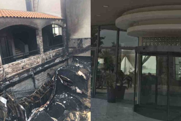 Στάχτες έγινε πολυτελές ξενοδοχείο στη Ρόδο - Κρανίου τόπος στο πέρασμα της πυρκαγιάς (photos)
