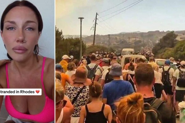 «Ευχαριστώ τον Έλληνα ήρωα που μας έσωσε»: Τα δάκρυα Βρετανίδας τουρίστριας μετά τη διάσωσή της στη Ρόδο!