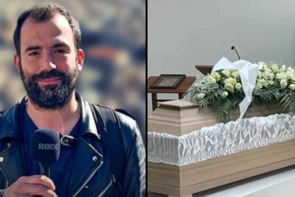 Αντώνης Χρυσουλάκης: Το «τελευταίο αντίο» στον 35χρονο δημοσιογράφο στο αποτεφρωτήριο Ριτσώνας