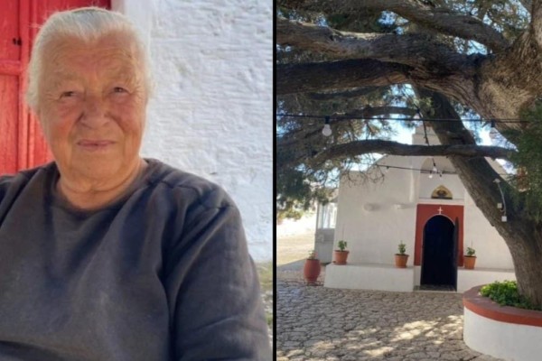 Χάλκη: 73χρονη γιαγιά φροντίζει καθημερινά εδώ και 30 χρόνια τη Μονή του Αγίου Ιωάννη Αλάργα