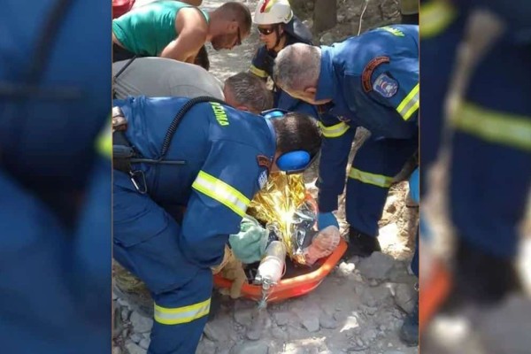 Φαράγγι της Σαμαριάς: «Αλλού ήταν αυτός, αλλού το πόδι του, έκανα το καθήκον μου» λέει η γιατρός που έσωσε τον τουρίστα