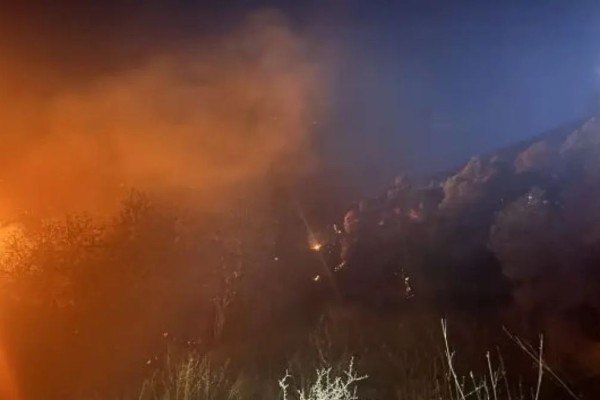 Φωτιά στην Κρήτη: Ολονύχτια μάχη με τις φλόγες στο Ηράκλειο - Σηκώθηκαν ελικόπτερα