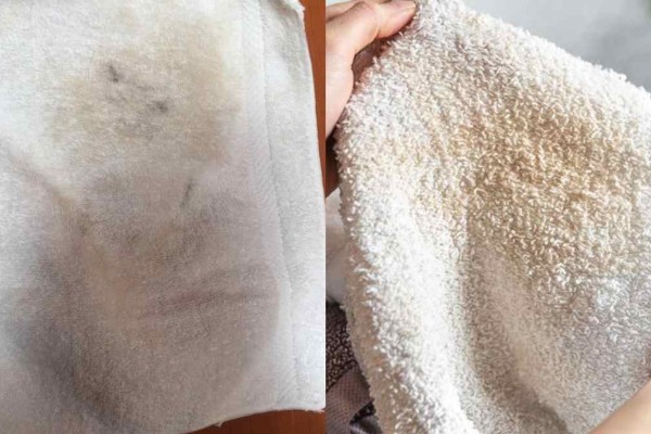 Λαδιές, μαυρίλες και βρομιά στις πετσέτες: Το κόλπο των ειδικών για να γίνουν πεντακάθαρες στο λεπτό