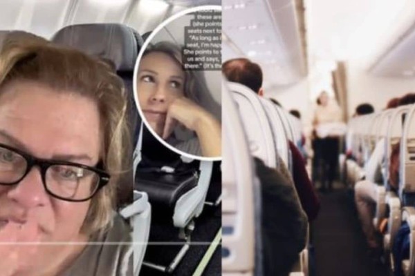 Μητέρα εκδικήθηκε με τον χειρότερο τρόπο επιβάτιδα επειδή αρνήθηκε να αλλάξουν θέσεις για είναι κοντά στα παιδιά της (video)