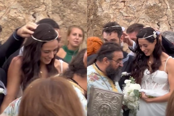 Ευαγγελία Συριοπούλου: Η αγαπημένη «Μιράντα» του «Παράδεισου των Κυριών» παντρεύτηκε με θρησκευτικό γάμο τον αγαπημένο της