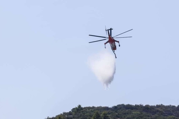 Φωτιά στην Φθιώτιδα - Σκώθηκαν τα εναέρια μέσα